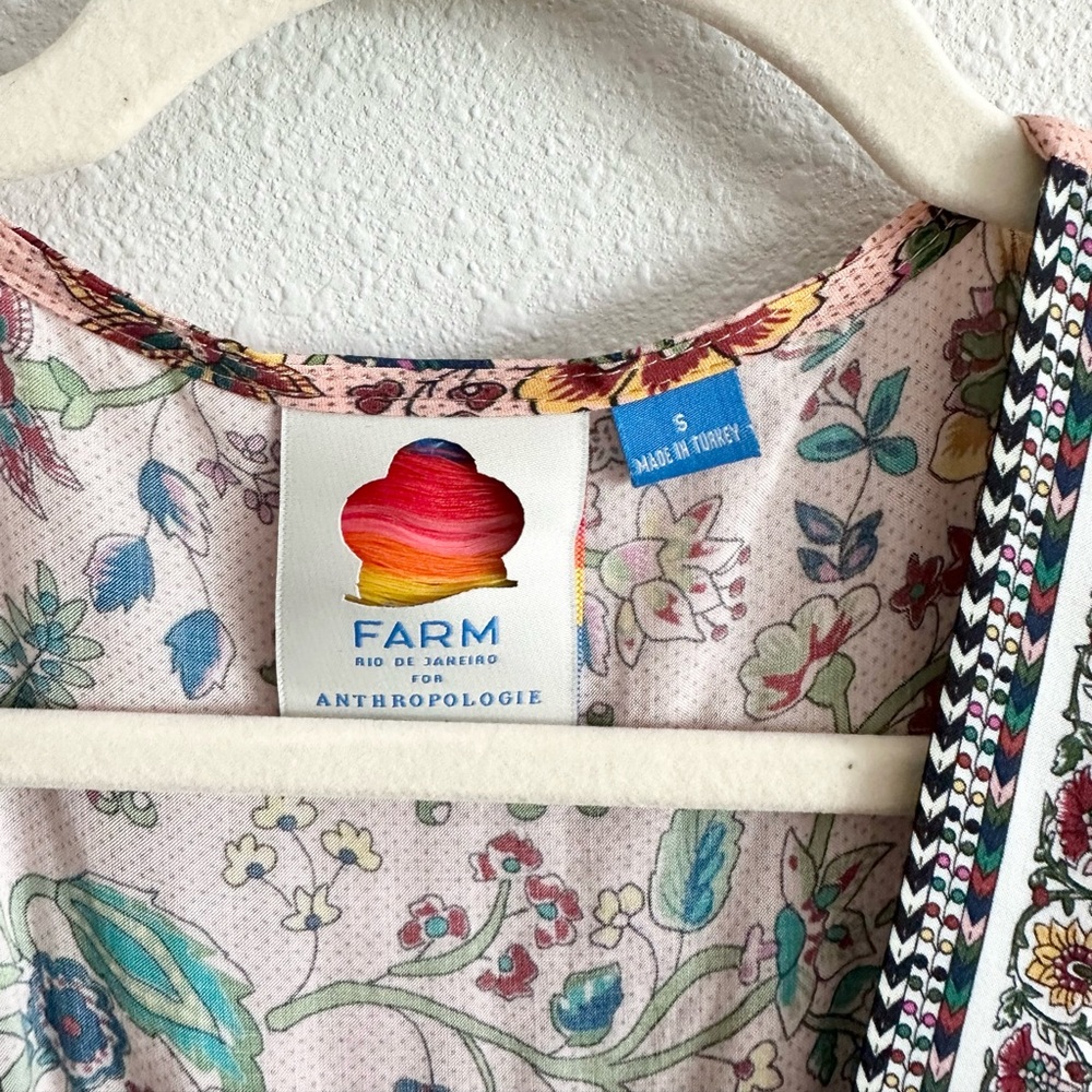 FARM Rio Floral Maxi Dress - Pink and Blue - Picture 9 of 13